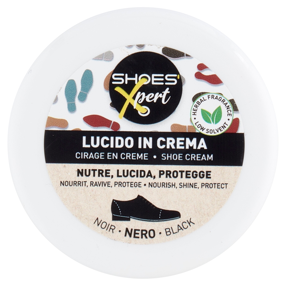 Shoes'Xpert Lucido in Crema Nero 50 ml